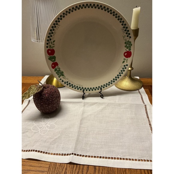 Corelle Other - Corelle Farm Fresh Dinner Plate Corning Apple Grapes‎ Cottagecore Plate